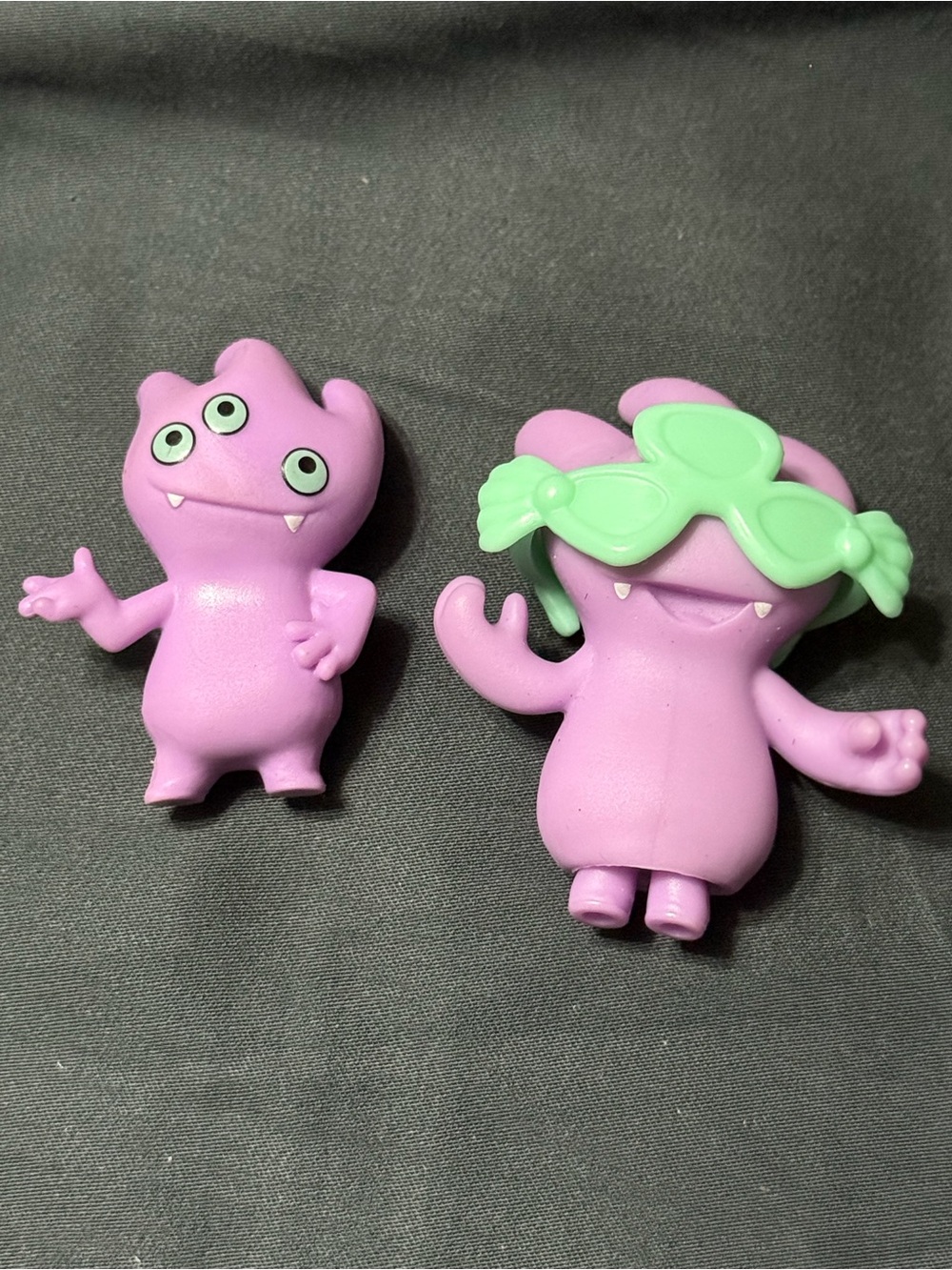 UglyDolls Purple 3-Eyed Monster Figures Lot of 2 Hasbro 2018